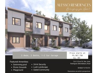 LUXURY TOWNHOUSE IN ALESSO RESIDENCES